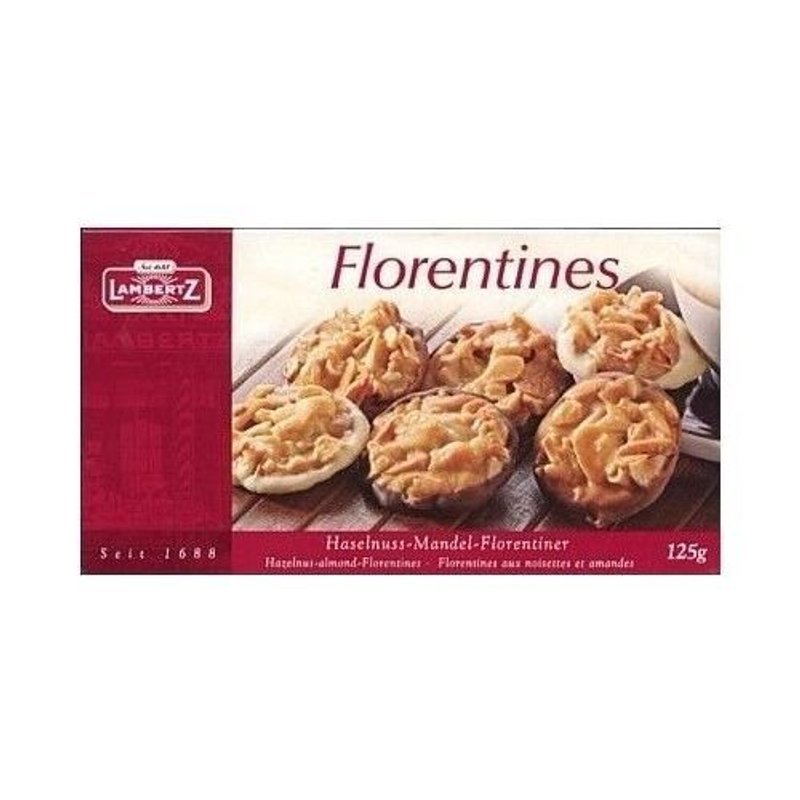 Lambertz Florentines Hazelnut-almond Florentines 125g