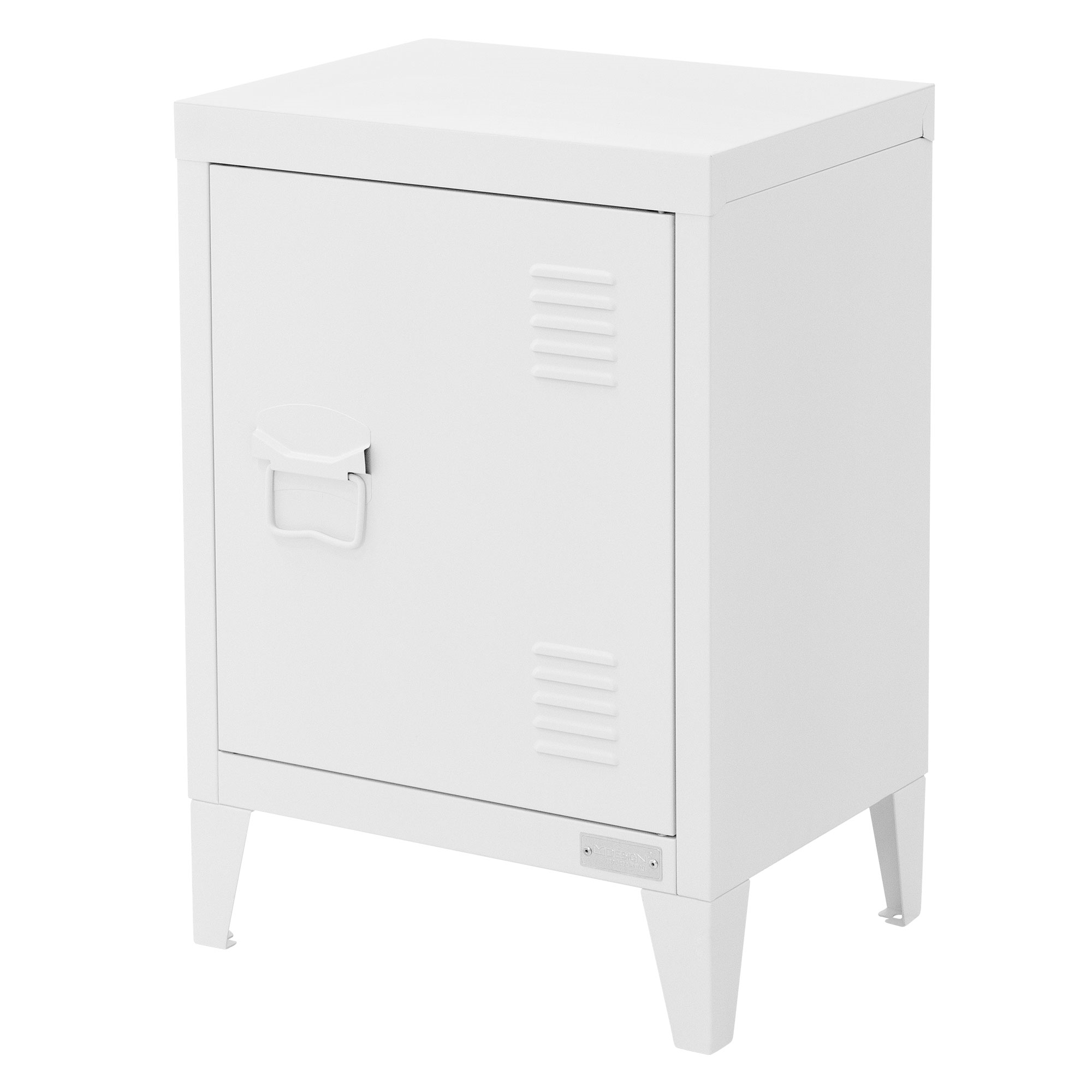 Image of Ml-design Steel File Cabinet 40x30x57.5 Cm, Office Cabinet With , Small Storage Cabinet, Single-door Metal Cabinet, Steel Storage Cabinet, Sofa Table, Side Table