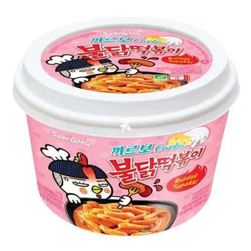 Samyang Hot Chicken Tteokbokki Carbonara 179g