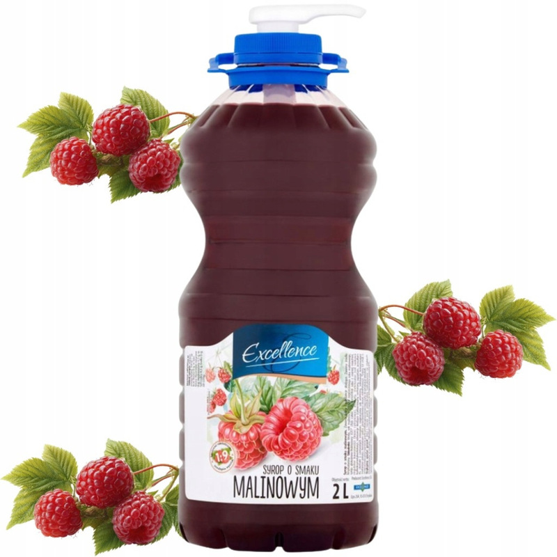 Excellence Raspberry Flavored Syrup 2 L