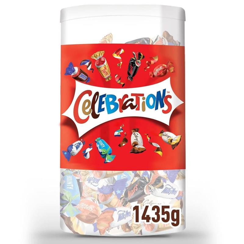 Celebrations | Mini Chocolate Bar Mix – Maltesers, Galaxy, Snickers & More | 1,435 Kg