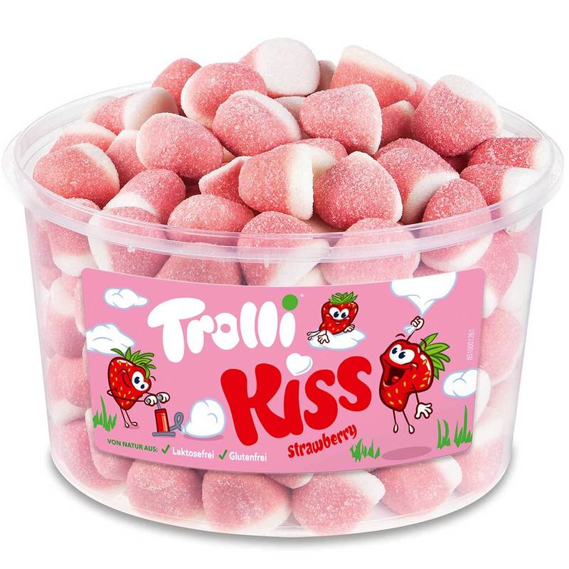 Trolli Strawberry Kiss 150pcs