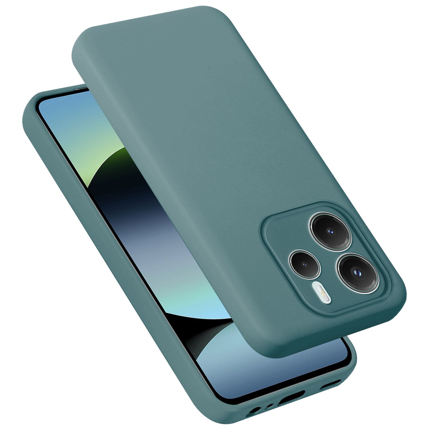 Case Compatible With Xiaomi Redmi Note 14 4g, Flexible Tpu Silicone Back Cover Protective Phone Case