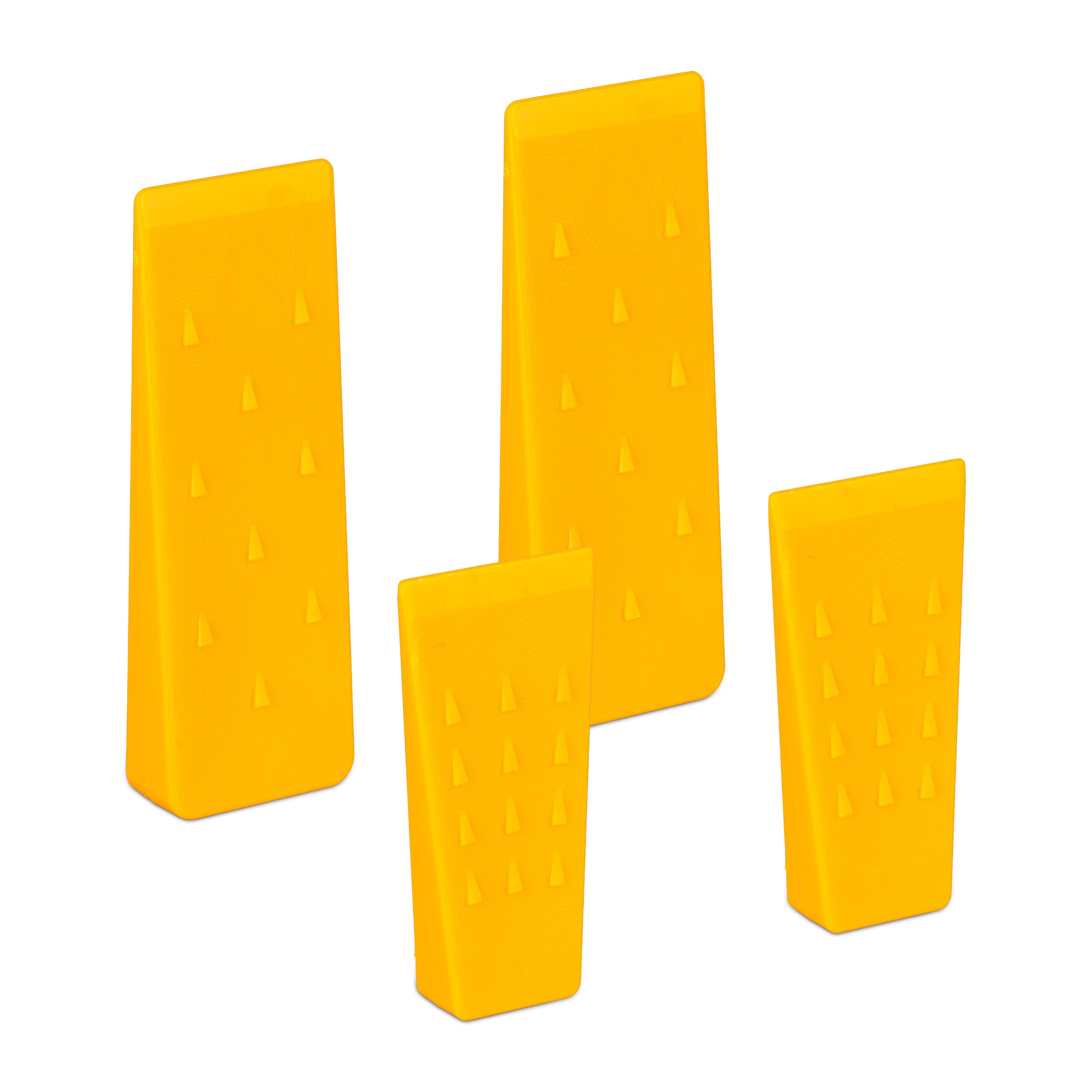 4-part. Yellow Falling Wedge Set