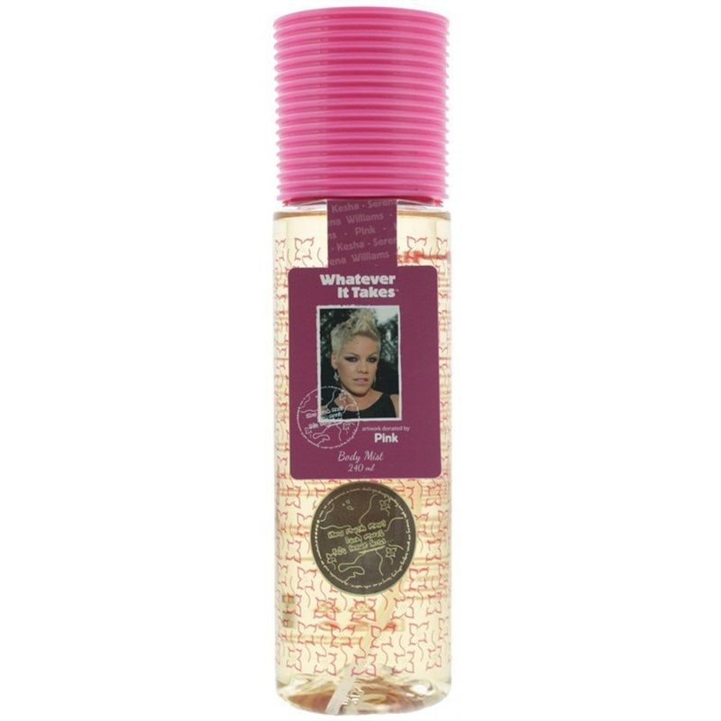 Whatever It Takes Pink Whiff Of Freesia Body Mist 240ml Spray