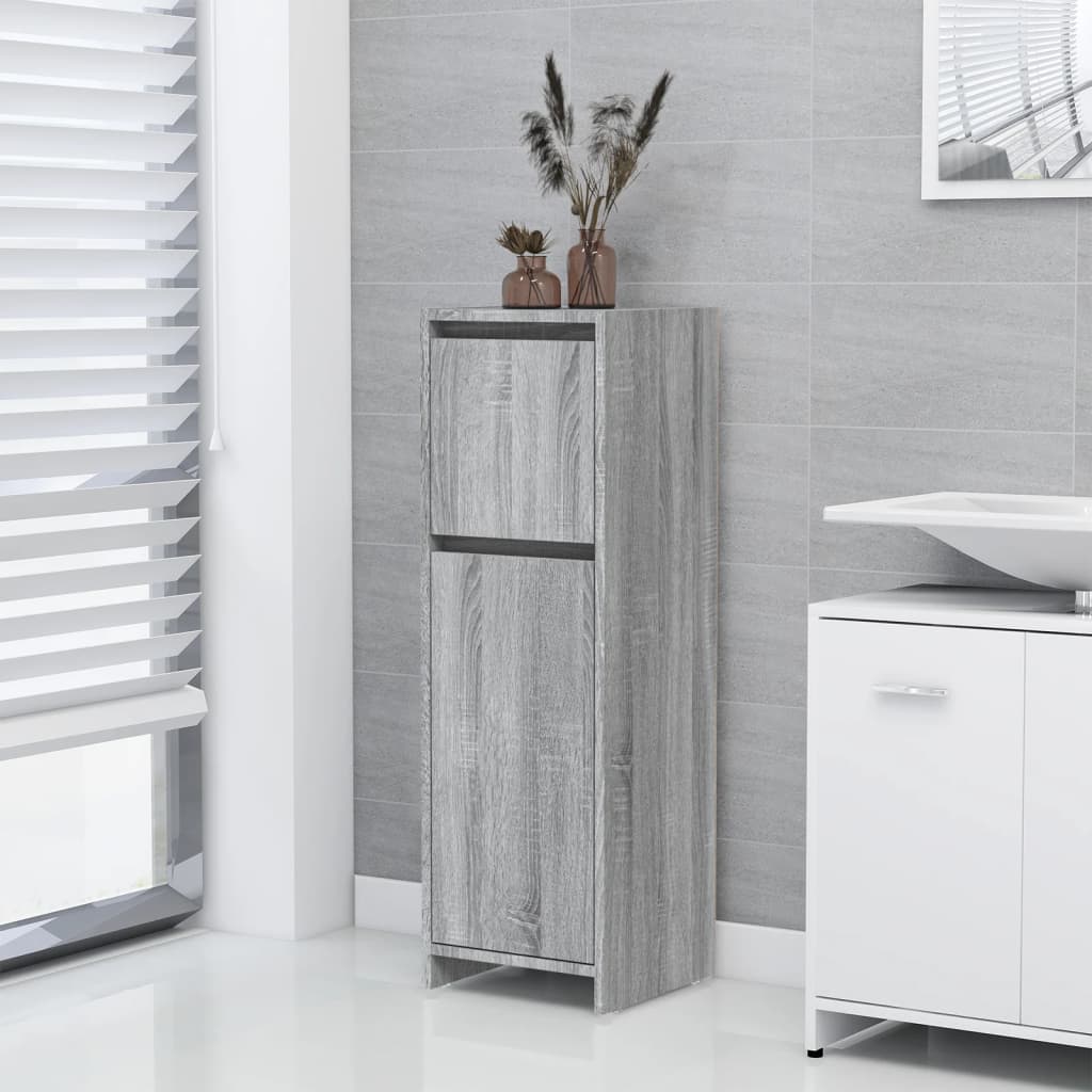 Image of Vidaxl Bathroom Cabinet, Bathroom Furniture, Toilet Cabinet, Tall Cabinet, High Cabinet For Bathroom
