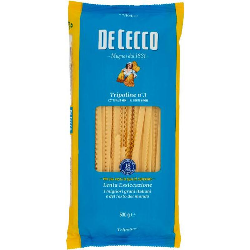 Tripoline3 Pasta 500g - De Cecco