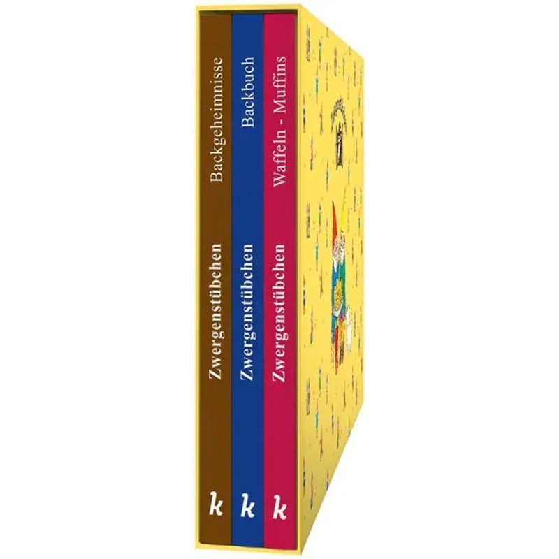 Dwarf's Study Box / 3 Baking Books In A Collector's Box: Baking Secrets, Baking Book, Fine Waffles - Great Muffins / Elke Schuster / Kaufmann Ernst Publishing Gmbh / Book / German / 2024