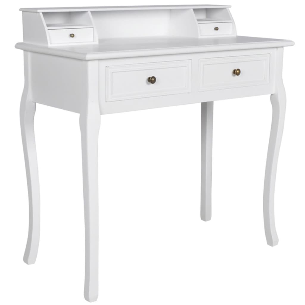 Vidaxl Makeup Table White Dressing Table Vanity Cosmetic Table Cabinet