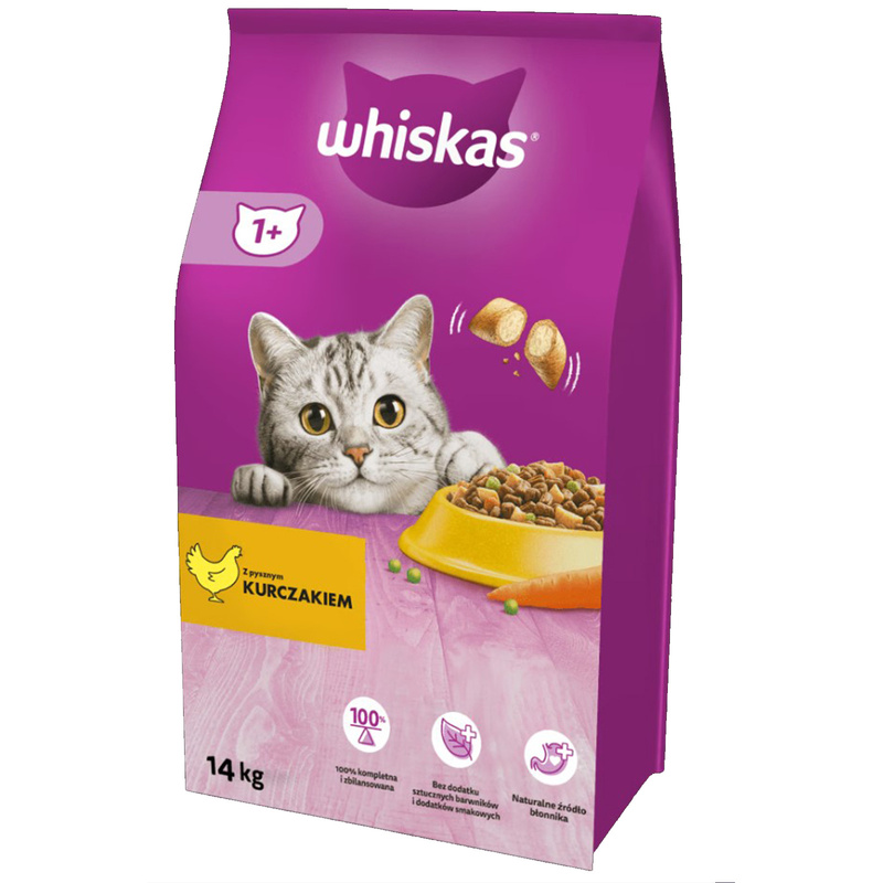 Whiskas Food With Chicken 14 Kg