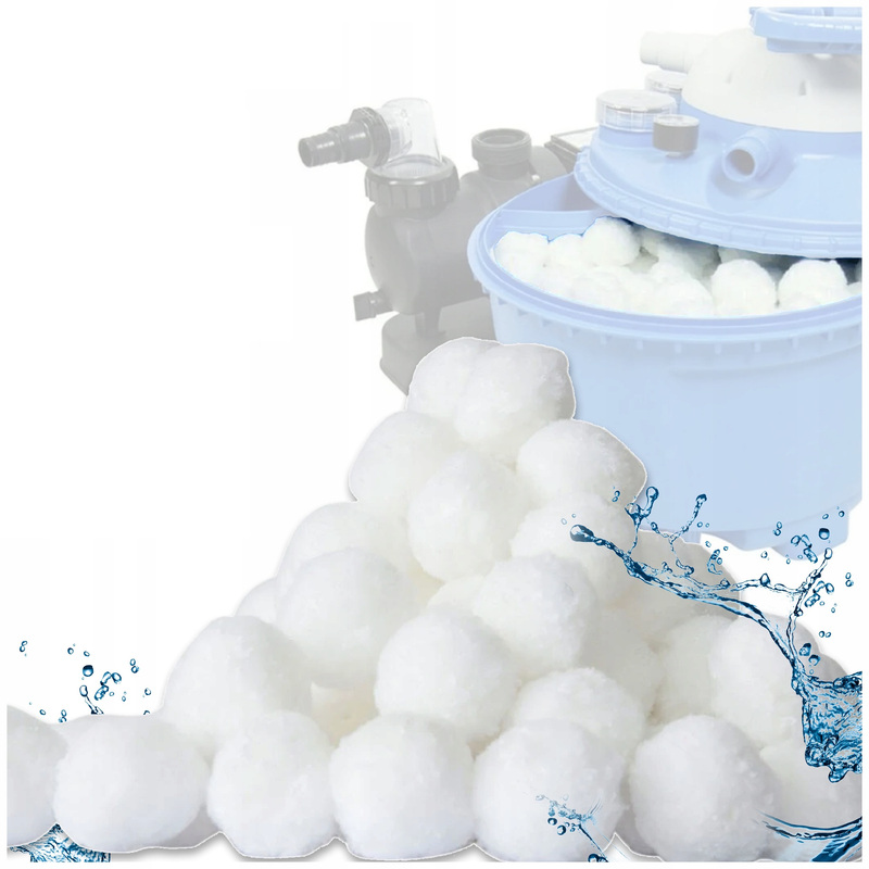 TEMU Sand Filter Balls For Pool Pump, 500g Pool Insert