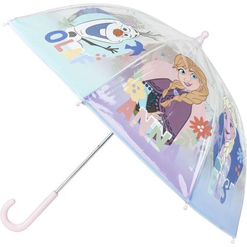 Manual Bubble Frozen Umbrella - Water And Wind Resistant Material Umbrella - Frozen Licensed Design - Children's Umbrella For Boys And Girls