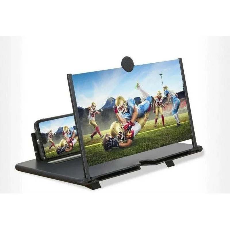 TEMU Smart Magnifier 3d – Screen Magnification Lens For Smartphones, Videos, Books, And Movies