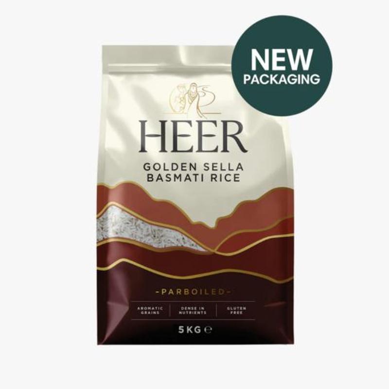 Image of Heer - 5kg Golden Sella Basmati Parboiled Rice