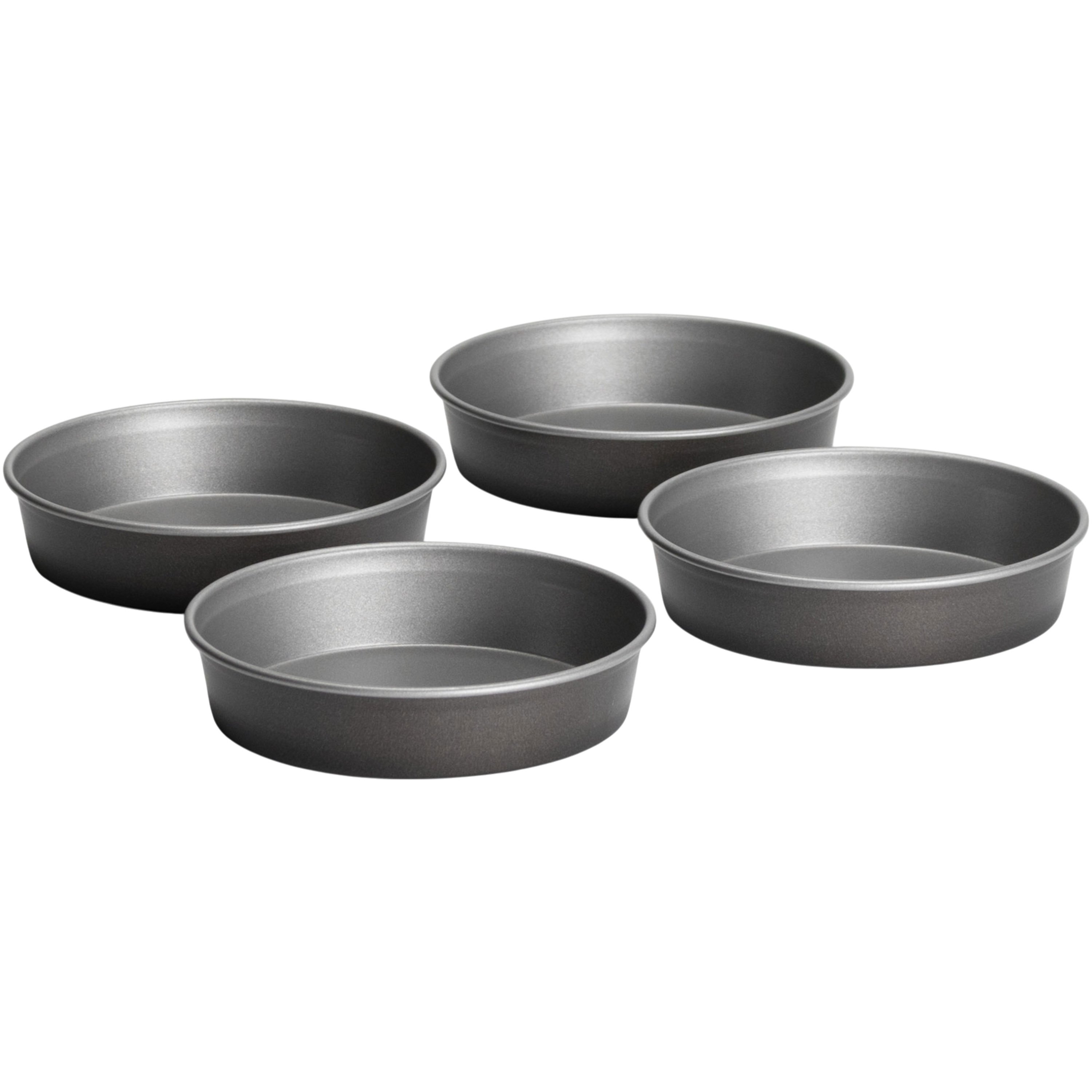 Round Small Baking Molds Ø10.5x2.5 Cm For Air Fryer - Small Accessory Insert, Coated Steel, Up To 230°c Baking Pan