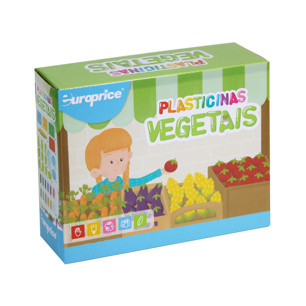 TEMU Playdough - Vegetables