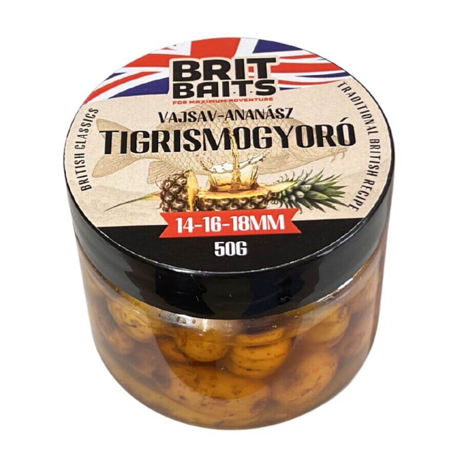 Image of Britbaits Colorful Tiger Peanut Hook Bait Butter Pineapple 50g
