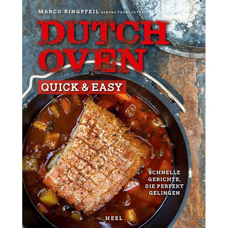 Image of Dutch Oven Quick & Easy - Book - Quick Dishes That Turn Out Perfectly - Marco Ringpfeil - 144 Pages - German - 2018 - Heel Verlag Gmbh - Ean 9783958436350