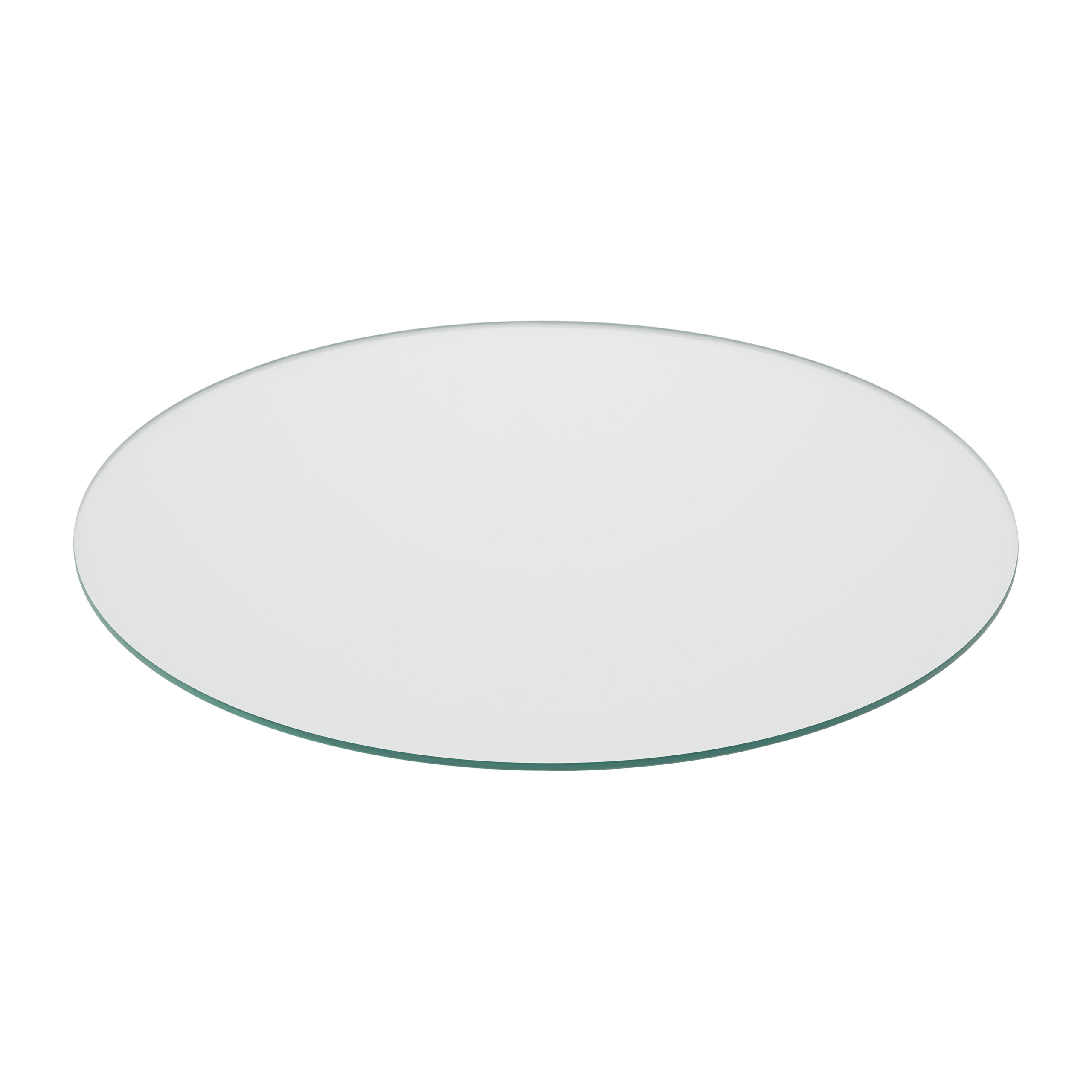 Glass Plate In Transparent - 80 Cm
