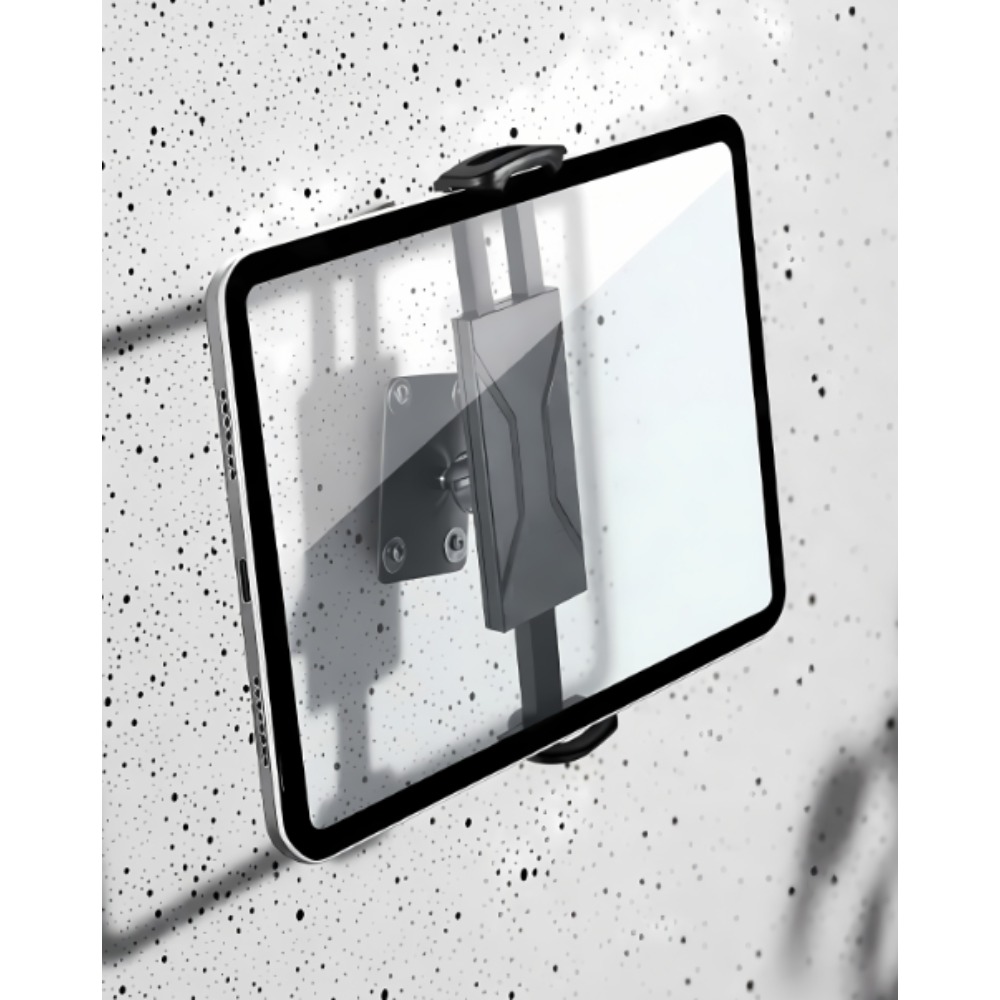 TEMU Universal 360 ° Rotating Tablet Wall Mounted, Heavy-duty Metal Bracket With Anti Slip And Scratch Protection