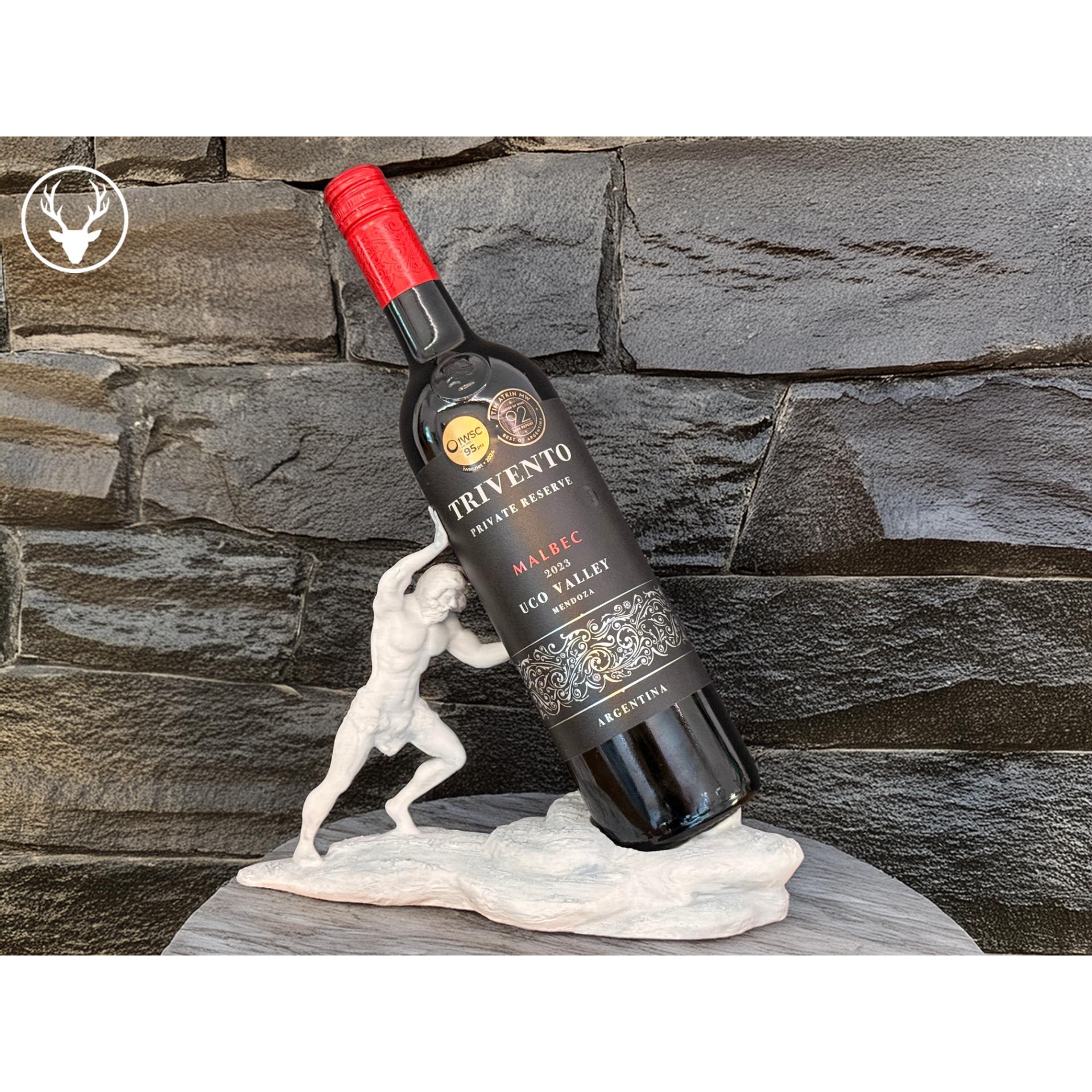 Image of Design Wine Bottle Holder "" – Decorative Statue For Fine Wines And Furniture