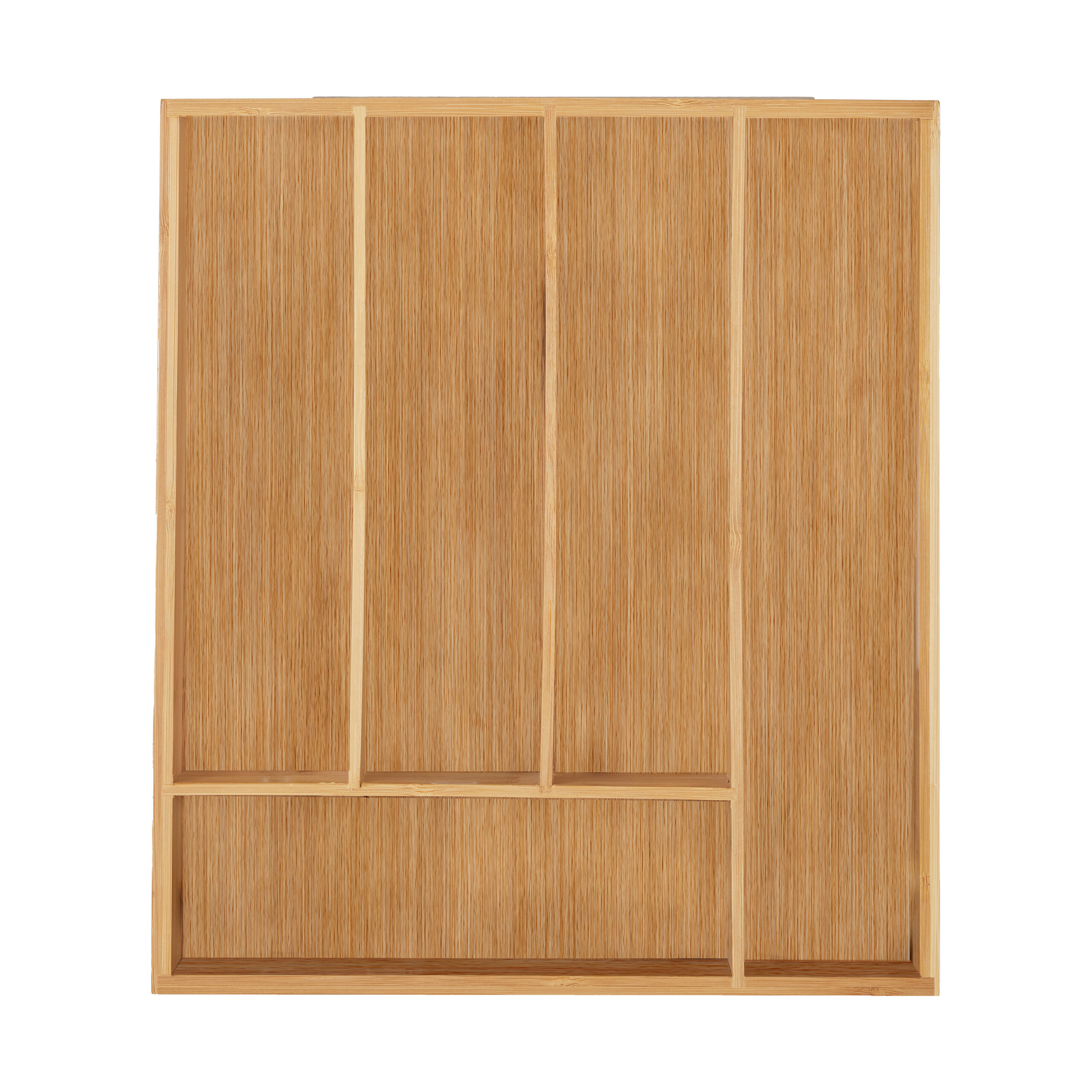 Bamboo Cutlery Box In Natural