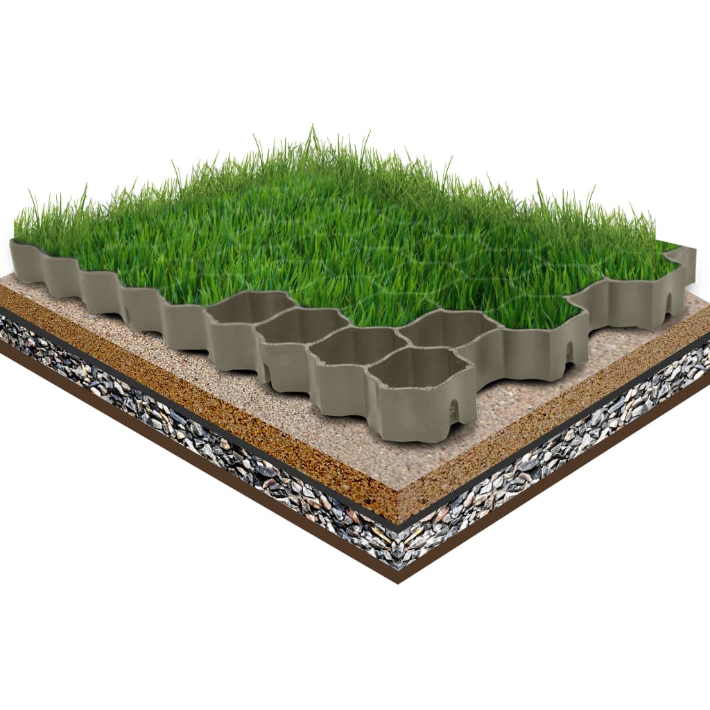 Lawn Honeycomb Grass Grid Ground Grid Lawn Honeycomb Grid Gravel Grid Gravel Honeycomb