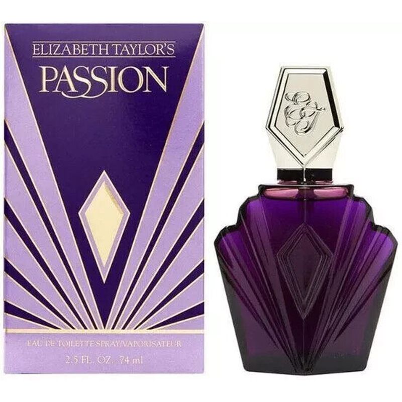 TEMU Elizabeth Taylor Passion 74ml Eau De Toilette Edt Spray For Her