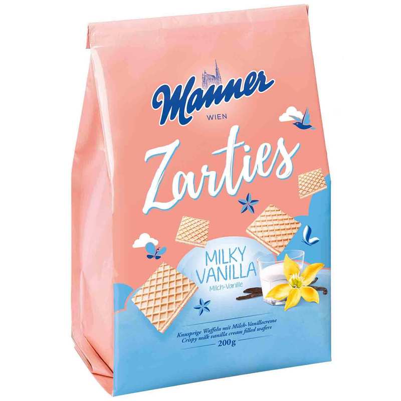 Image of Manner Zarties Milky Vanilla 200g