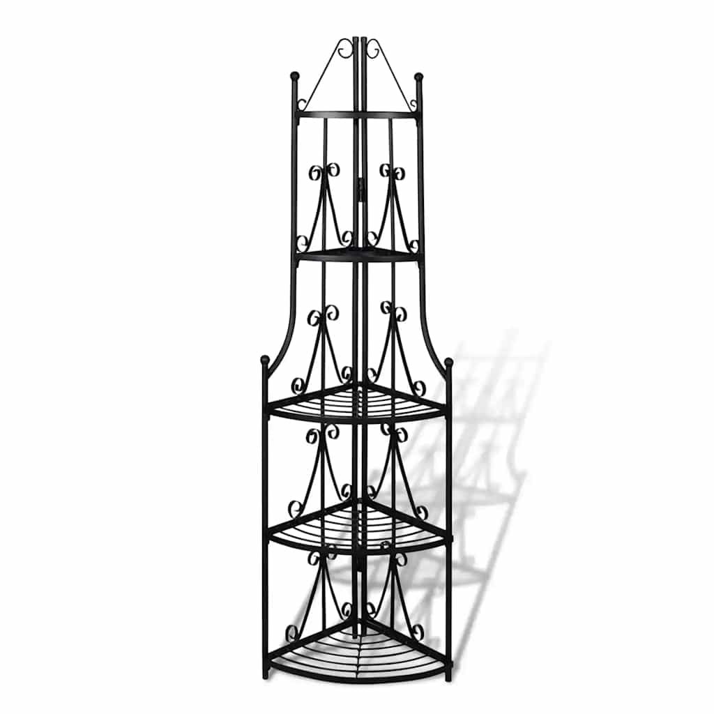 Image of Flower Ladder Flower Stands Plant Ladder Flower Shelf Standing Shelf Corner Shelf Flower Stands