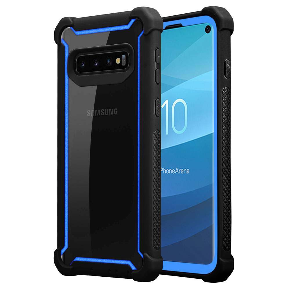 Case Compatible For Galaxy S10 4g 2-in-1 Protective Case With Tpu Silicone Edge And Acrylic Glass Back Case Cover Phone Case