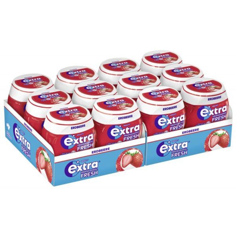 Extra Professional Fresh Strawberries 12 X 70g Best Before: 31.08.2026