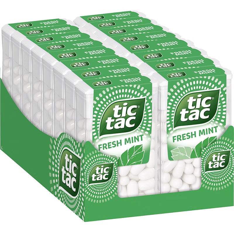 Image of Tic Tac Fresh Mint Big Pack Display 12 X 13 G (156 G)