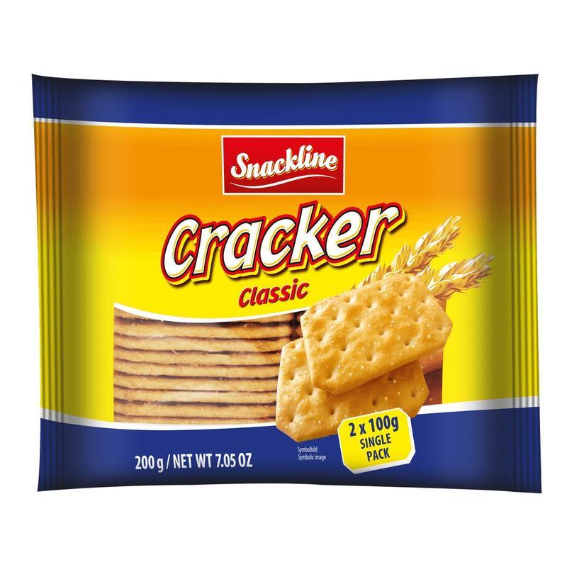 Snackline Cracker Classic - Salz 200g (2x100g)