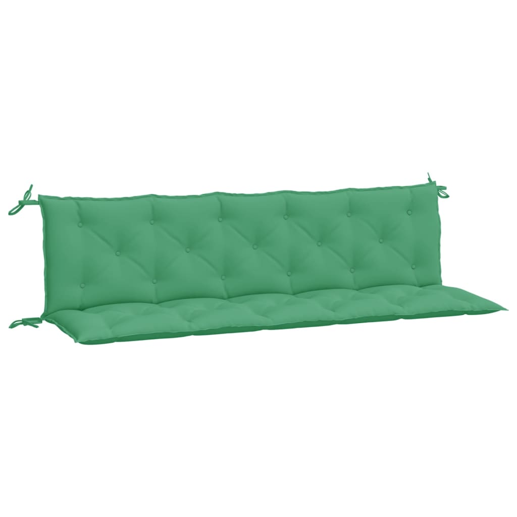 Vidaxl Garden Bench Cushions 2pcs., Garden Bench Cushion With Hollow Fibers, Seat Cushion With Strings For Outdoor Indoor, Bench Cushion Bench Pillow Seat Padding, Oxford Fabriconly Cushions Included.