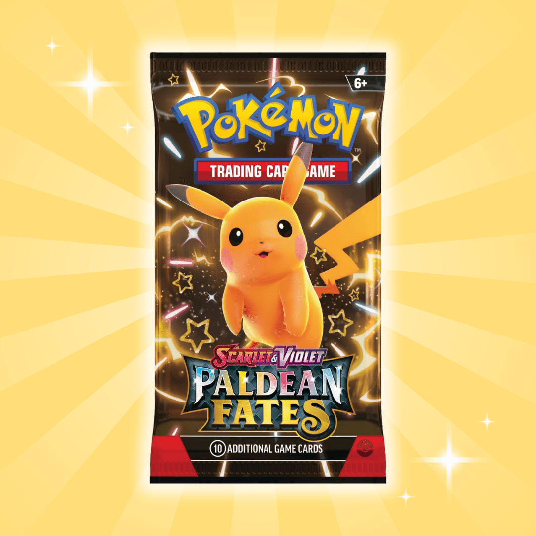 Pokémon Tcg – Paldean (english) | 1x Booster With 10 Trading Cards