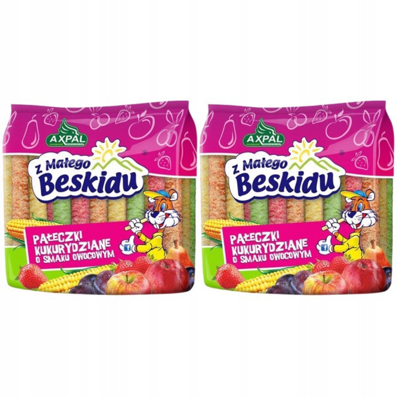 Image of Axpal - Fruit Sticks From Little Beskid 60g X 2pcs