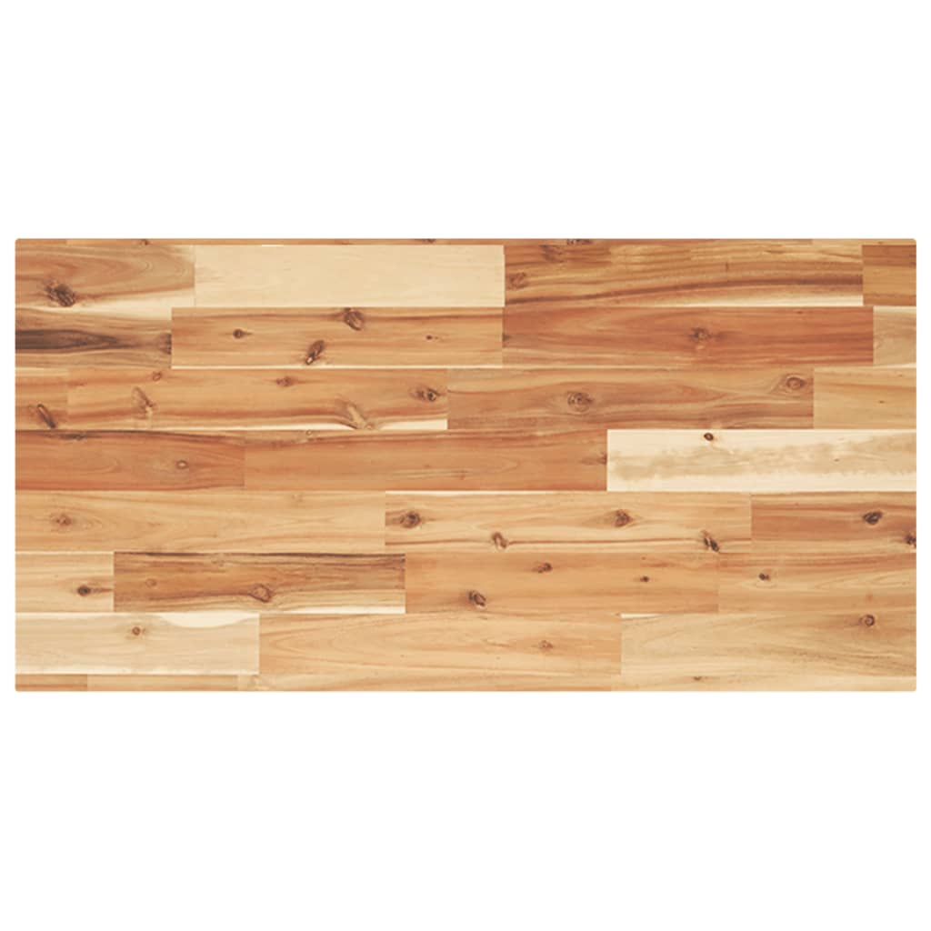 Vidaxl Washbasin Top, Table Top For Countertop Sink, Wooden Plate Bathroom Oil Coating, Replacement Table Top Worktop, 80x40x2cm Solid Wood Acacia
