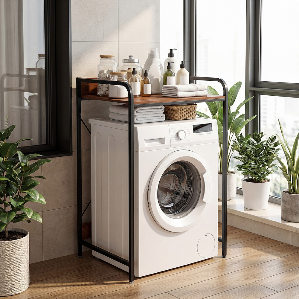Space Saving Bathroom & Laundry Storage Rack