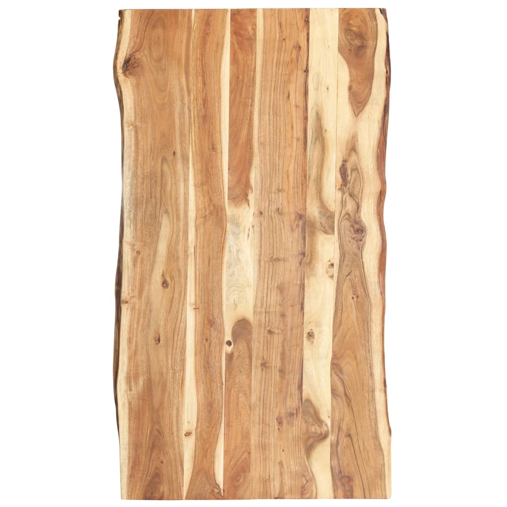 Vidaxl Solid Wood Table Top With Tree Edge, Multiple Options