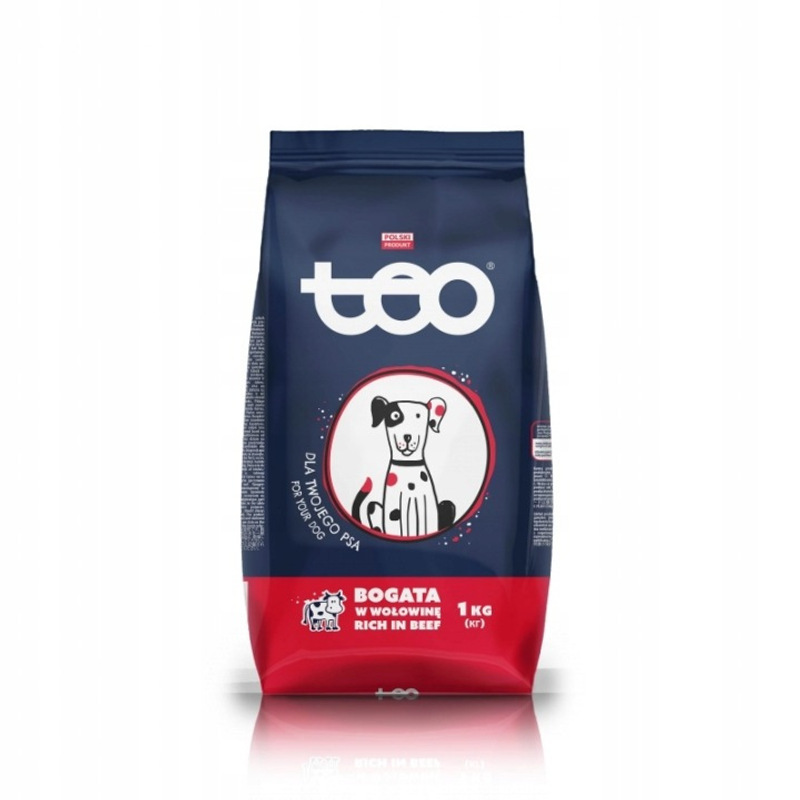 Dry Food For Teo Dog Rich In Beef 1 Kg