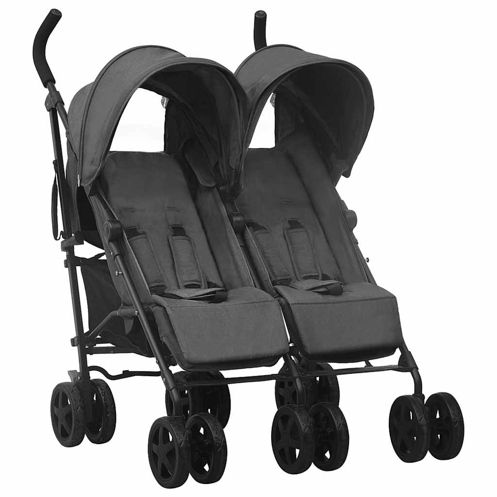 Dopje, Antraciet, Staal - Kinderwagen, Dopje, Lichtgewicht Kinderwagen
