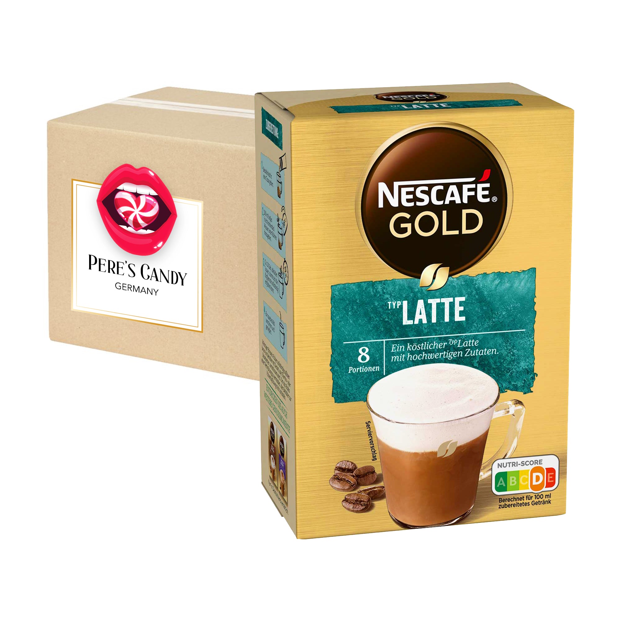 Nescafe Gold Type Latte 4 X 144g