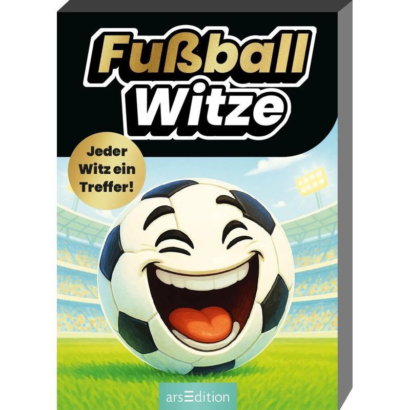 Image of Soccer Jokes - Every Joke A Hit - Philip Kiefer - Paperback - Cardboard Box Jokes - 100 Pages - German - 2026 - Ars Edition Gmbh - Ean 9783845867977