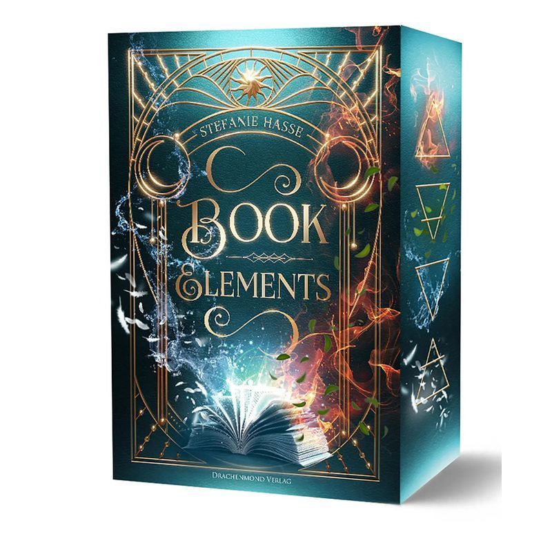 Image of Book Elements - Paperback - Anthology Softcover With Colored Edges Guarantee - Stefanie Hasse - 786 Pages - German - 2024 - Drachenmond Publishing - Ean 9783959918640