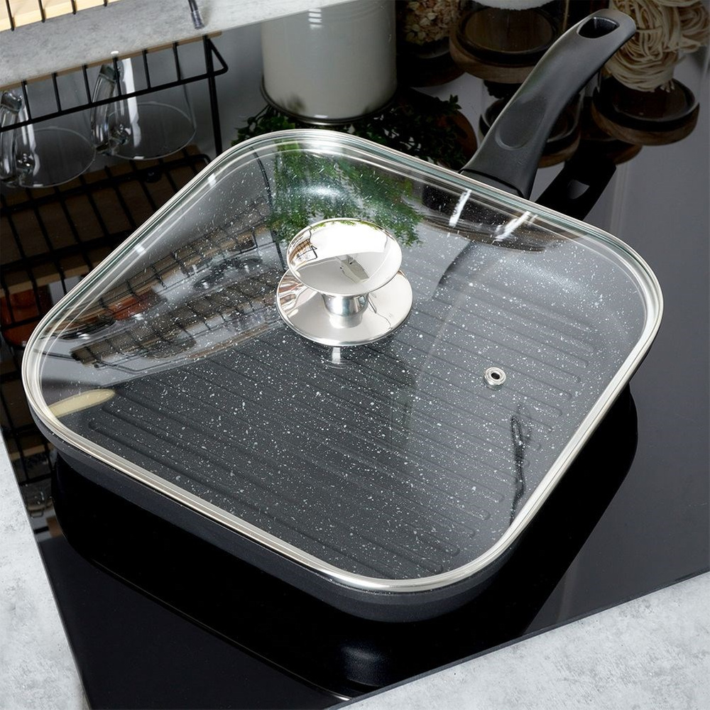 Glass Square Cover 27x27 Cm