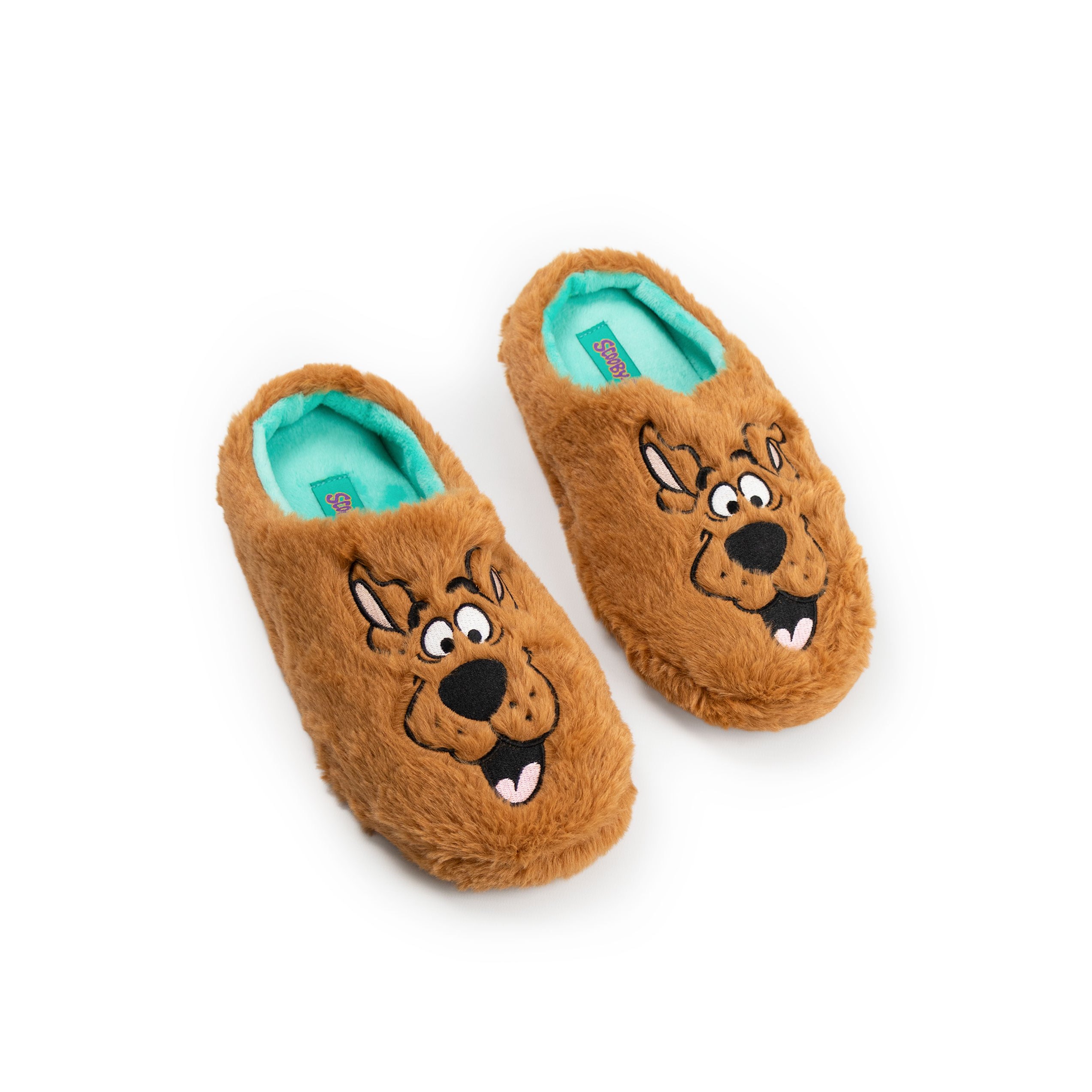 TEMU Scooby-doo! Scooby Doo Unisex Slippers | Fluffy Character Face Indoor Lounging Footwear | Fun Cartoon Homewear For Adults | Relaxing House