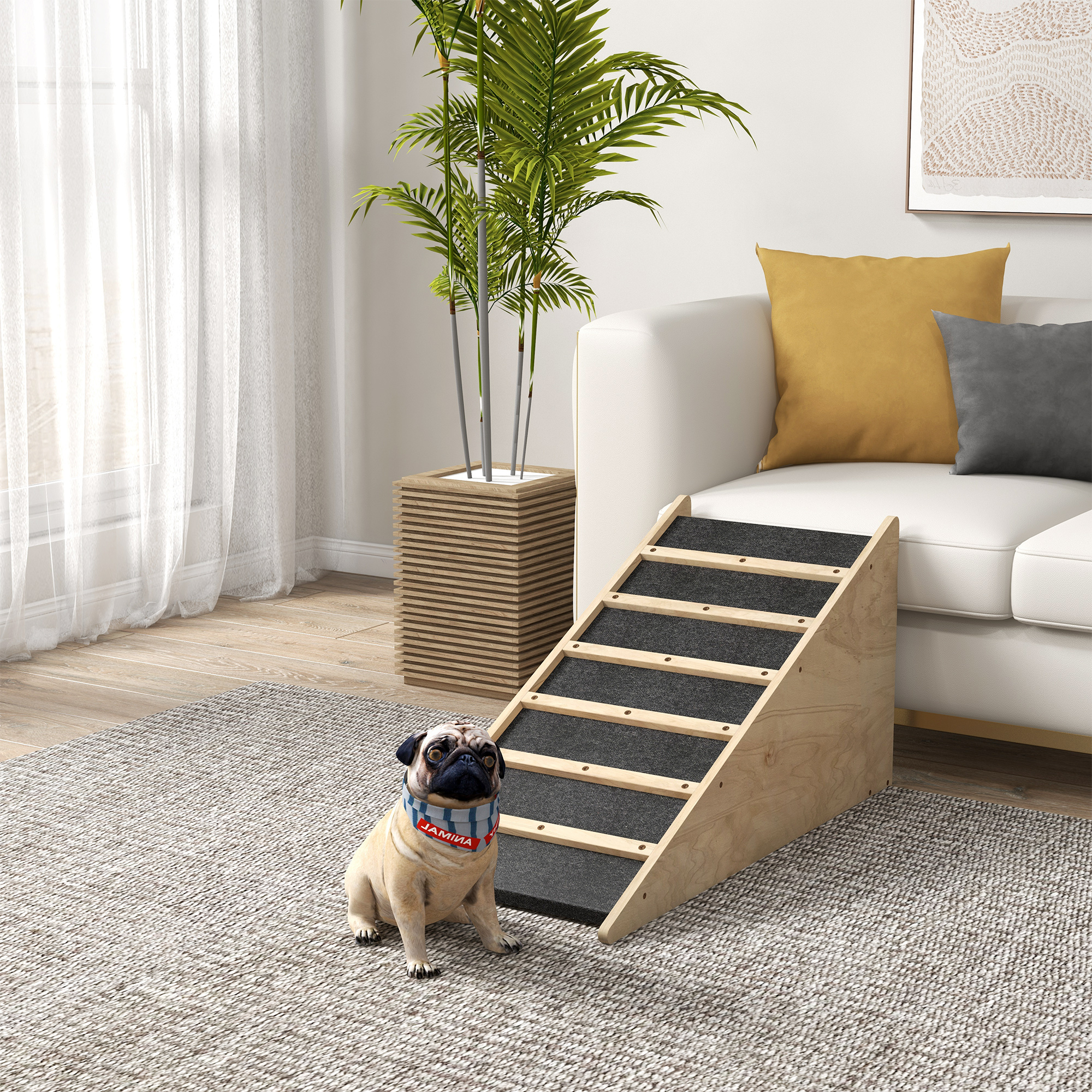 Dog Ramp Pet Ramp, Trunk Ramp, Non-slip Dog Entry Aid For Medium-sized Dogs Up To 20 Kg, 90 X 40 X
