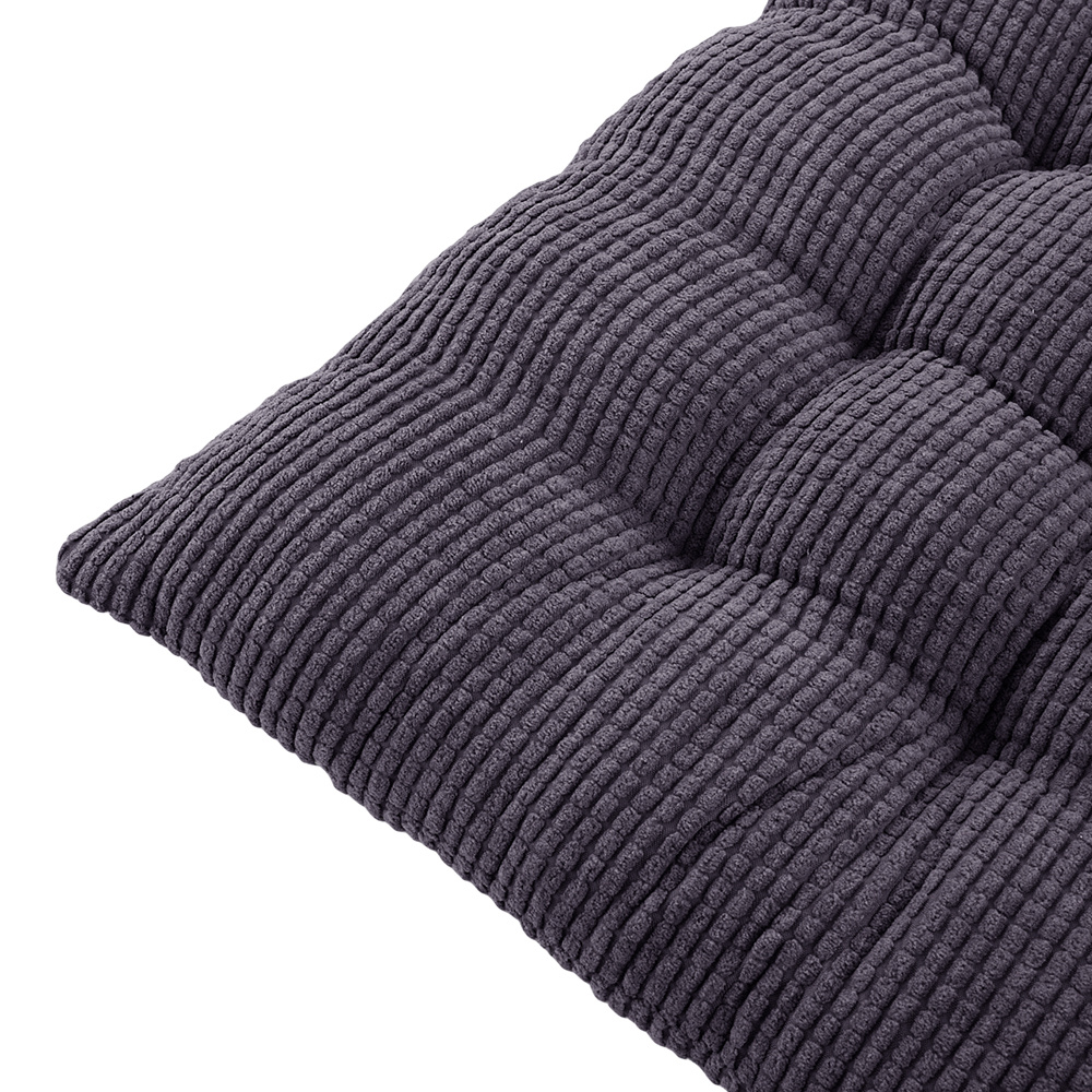 Square Indoor Thick Soft Cushion in Grey