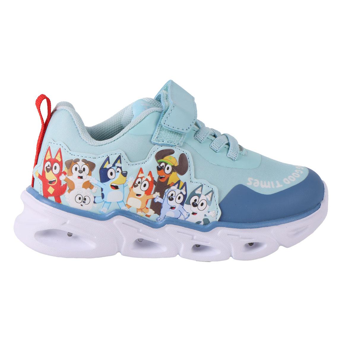 Lightweight Eva Sports Shoe With Blue Color Lights